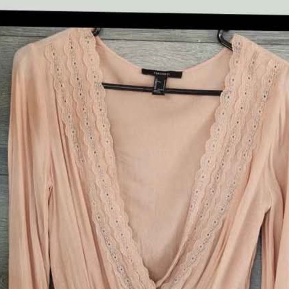 Forever 21 Light Pink Blouse